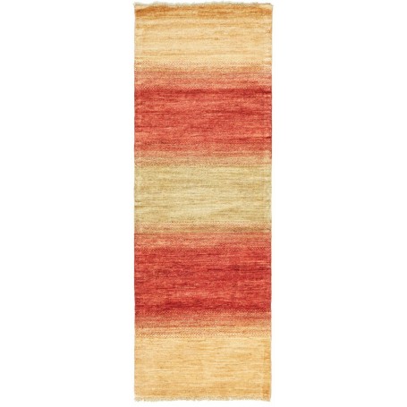 Tappeto Shayan Pakistan Astratto Beige Terracotta 76x250 Cm