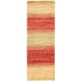 Tappeto Shayan Pakistan Astratto Beige Terracotta 76x250 Cm
