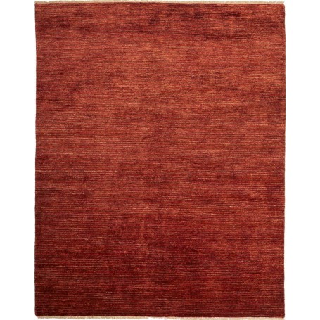 Tappeto Shayan Pakistan Astratto Rosso Terracotta 167x241 Cm