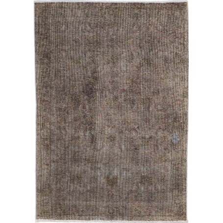 Tappeto Tabriz Persia Astratto Grigio Beige 95x138 Cm