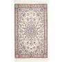 Tappeto Nain 9la Persia Medaglione Avorio Blu 60x98 Cm