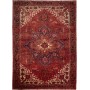Tappeto Gorawan Persia Medaglione Rosso Blu 256x352 Cm