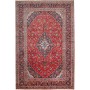 Tappeto Ardakan Persia Medaglione Rosso Blu Scuro 247x375 Cm