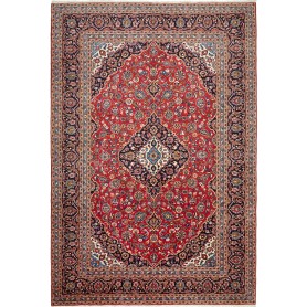 Tappeto Ardakan Persia Medaglione Rosso Blu 250x368 Cm
