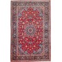 Tappeto Nadjafabad Persia Medaglione Rosso Blu 212x331 Cm