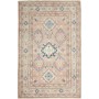 Tappeto Kazak Afghanistan Geometrico Beige Blu 115x182 Cm