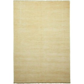 Tappeto Shayan Pakistan Tinta Unita Beige Chiaro 150x208 Cm