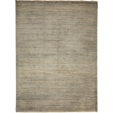Tappeto Shayan Pakistan Tinta Unita Grigio Sabbia 152x204 Cm