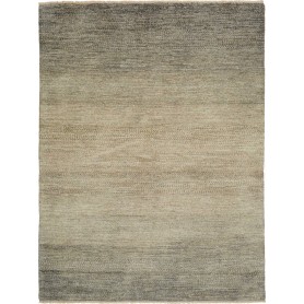 Tappeto Shayan Pakistan Astratto Beige Grigio 153x205 Cm