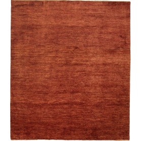 Tappeto Shayan Pakistan Tinta Unita Ruggine Intenso 255x299