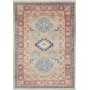 Tappeto Kazak Afghanistan Geometrico Beige Corallo 82x116 Cm