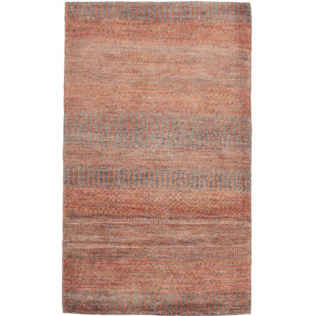 Tappeto Royal Gabbeh Pakistan Geometrico Arancio Bruciato Gr
