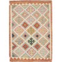 Tappeto Kilim Afghanistan Geometrico Multicolore Pastello Ar