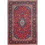 Tappeto Ardakan Persia Medaglione Rosso Blu 197x297 Cm