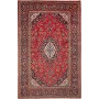 Tappeto Ardakan Persia Medaglione Rosso Blu 198x310 Cm