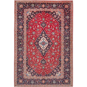 Tappeto Ardakan Persia Medaglione Rosso Blu 200x296 Cm