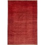 Tappeto Shayan Pakistan Tinta Unita Rosso Terracotta Vibrant
