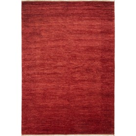 Tappeto Shayan Pakistan Tinta Unita Rosso Mattone 170x245 Cm