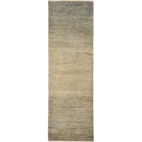 Tappeto Shayan Pakistan Astratto Grigio Beige Sfumato 78x244