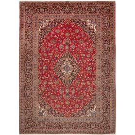 Tappeto Ardakan Persia Medaglione Rosso Blu 266x370 Cm