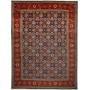 Tappeto Tabriz Persia Floreale Blu Rosso 298x400 Cm