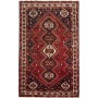Tappeto Shiraz Persia Geometrico Rosso Blu 160x258 Cm