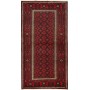 Tappeto Baluch Persia Geometrico Rosso Scuro Marrone 109x211