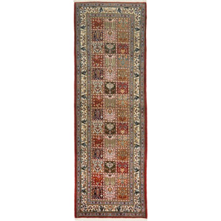 Tappeto Moud Persia Floreale Rosso Crema 79x248 Cm