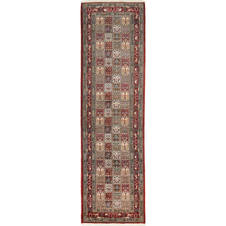 Tappeto Moud Persia Astratto Rosso Crema 80x288 Cm