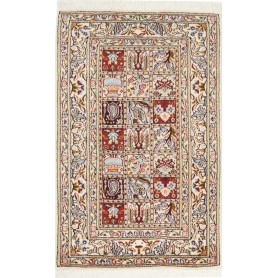 Tappeto Moud Persia Astratto Avorio Rosso 57x88 Cm