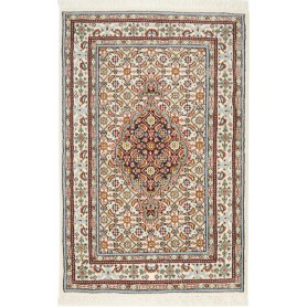 Tappeto Moud Persia Geometrico Bianco Rosso 59x88 Cm
