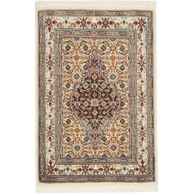 Tappeto Moud Persia Geometrico Crema Bordeaux 58x88 Cm