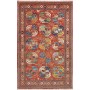 Tappeto Zigler Fine Pakistan Astratto Rosso Terracotta Di Bl