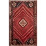 Tappeto Shiraz Persia Geometrico Rosso Blu 177x280 Cm