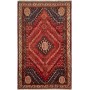 Tappeto Shiraz Persia Geometrico Rosso Blu Notte 170x280 Cm