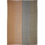 Tappeto Kilim Persia Astratto Marrone Blu 222x328 Cm