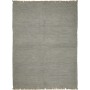 Tappeto Kilim Persia Tinta Unita Grigio Naturale 172x235 Cm