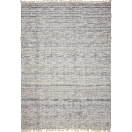 Tappeto Kilim Persia Astratto Grigio Lilla 211x300 Cm