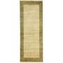 Tappeto Shayan Pakistan Geometrico Beige Verde Oliva 75x202