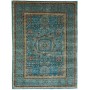 Tappeto Mamlouk Pakistan Geometrico Acquamarina Arancione 14