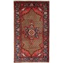 Tappeto Geometrico Blu Rosso 132x228 Cm