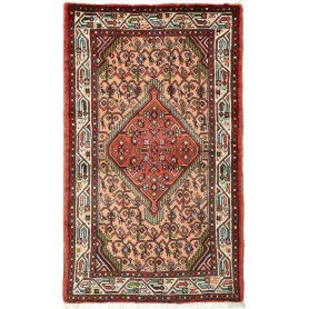 Tappeto Geometrico Arancio Rosso 77x127 Cm