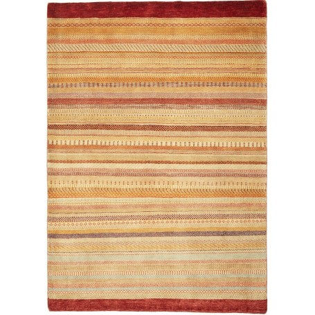 Tappeto Royal Gabbeh Pakistan Astratto Beige Rosso 143x202 C