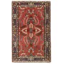 Tappeto Medaglione Rosso Blu 80x131 Cm