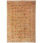 Tappeto Rubin Pakistan Astratto Oro Multicolore 168x243 Cm