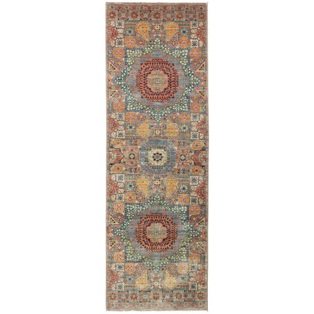 Tappeto Mamlouk Pakistan Geometrico Multicolore Terracotta 7