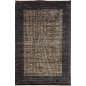 Tappeto Shayan Pakistan Geometrico Antracite Beige 149x199 C