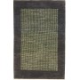 Tappeto Shayan Pakistan Geometrico Grigio Antracite Verde 15