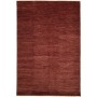 Tappeto Shayan Pakistan Tinta Unita Rosso Mattone 201x302 Cm