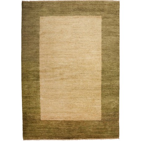 Tappeto Shayan Pakistan Astratto Beige Verde Oliva 156x200 C